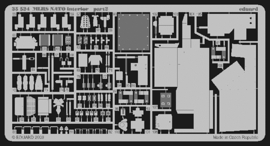 MLRS NATO interior 1/35  - 2