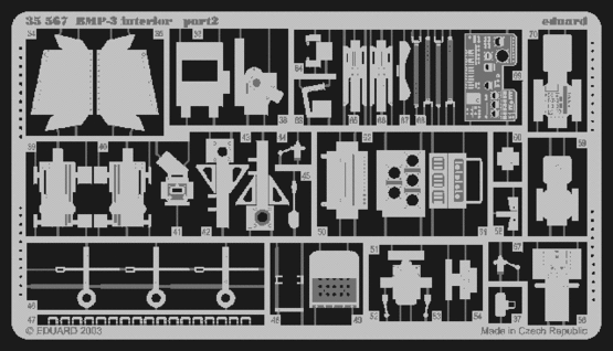 BMP-3 interior 1/35  - 2