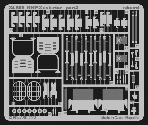 BMP-3 exterior 1/35  - 2