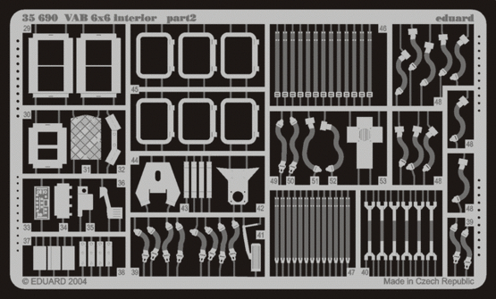 VAB 6x6 interior 1/35  - 2