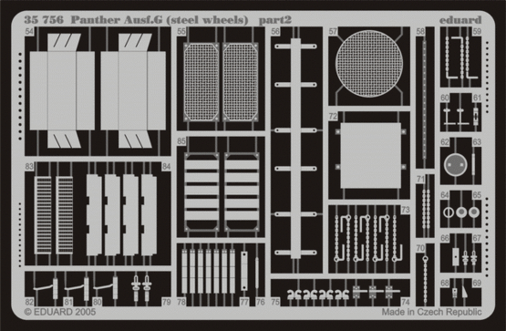 Panther Ausf.G (steel wheels) 1/35  - 2