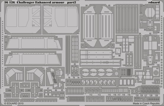 Challenger II Enhanced armour 1/35  - 2