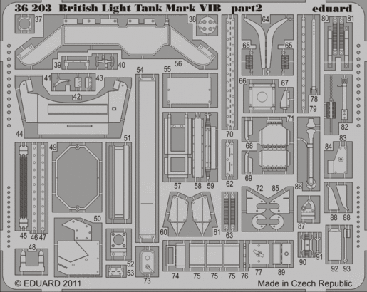 British Light Tank Mark VIB 1/35  - 2