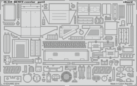 HEMTT exterior 1/35  - 2