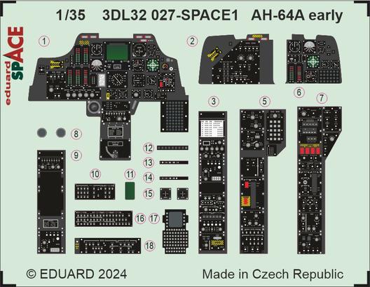 AH-64A early SPACE 1/35  - 2