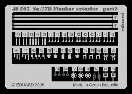 Su-27 Flanker B exterior 1/48  - 2