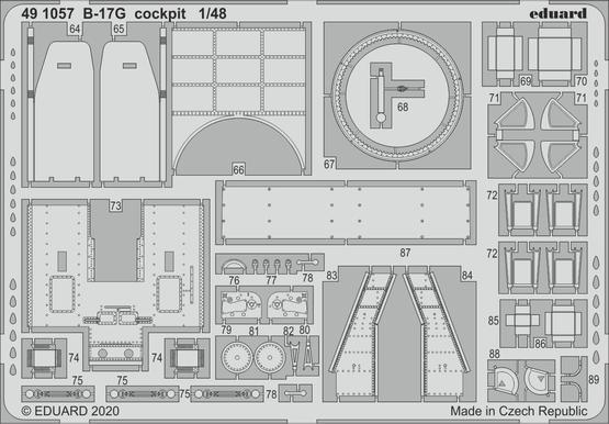 B-17G cockpit 1/48  - 2