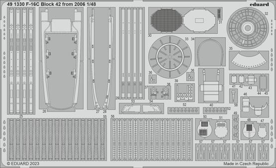 F-16C Block 42 from 2006 1/48  - 2