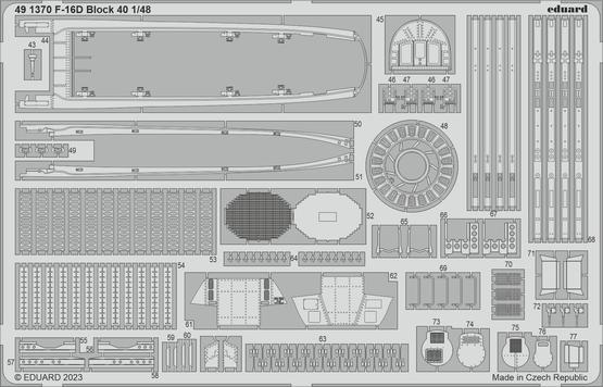 F-16D Block 40 1/48  - 2