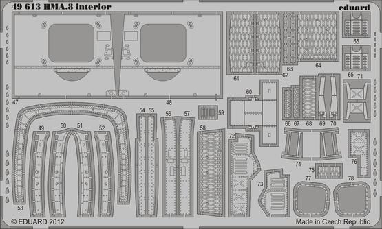 Lynx HMA.8 interior S.A. 1/48  - 2