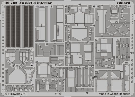 Ju 88A-4 interior 1/48  - 2