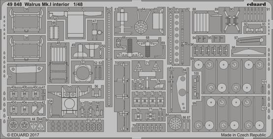 Walrus Mk.I interior 1/48  - 2