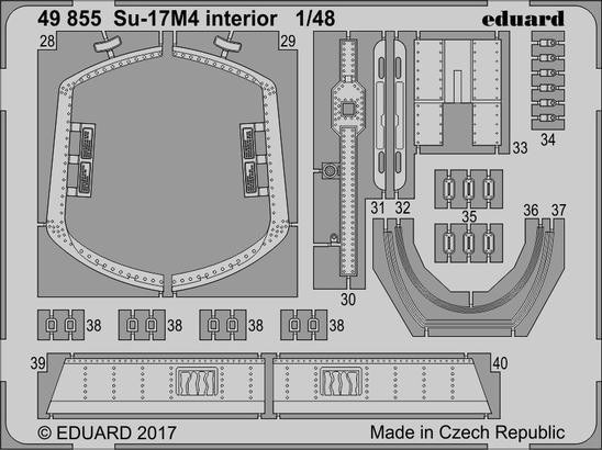 Su-17M4 interiér 1/48  - 2