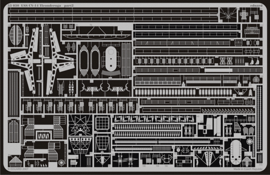 USS CV-14 Ticonderoga 1/350  - 2