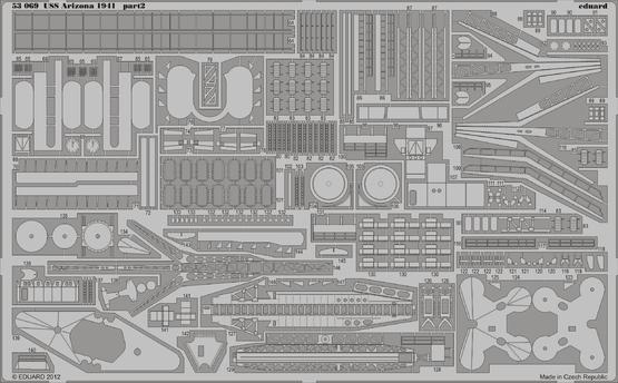 USS Arizona 1941 1/350  - 2