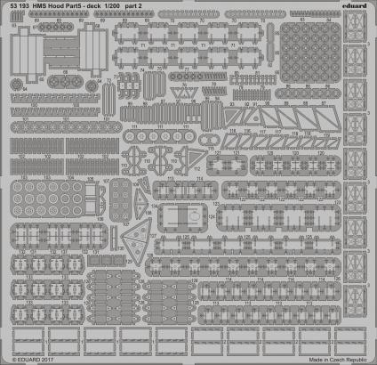 HMS Hood pt.5 deck 1/200  - 2