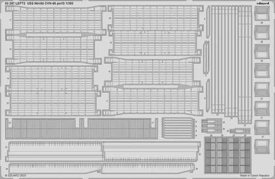 USS Nimitz CVN-68 část 3. 1/350  - 2