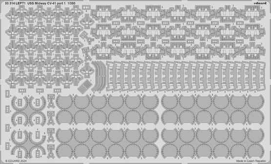 USS Midway CV-41 part 1 1/350  - 2