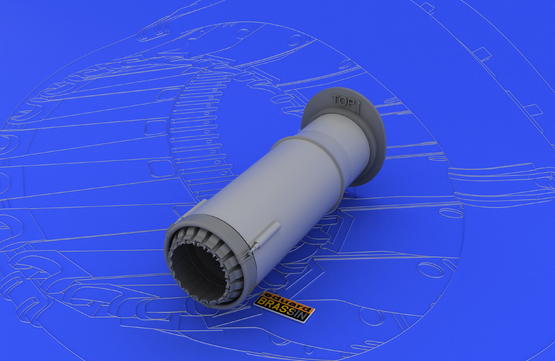 MiG-21MF/SMT exhaust nozzle 1/48  - 2