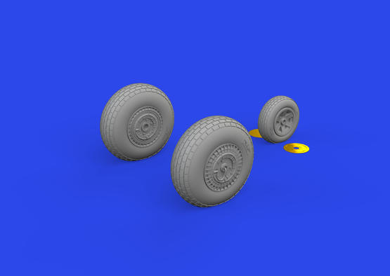 B-26B wheels 1/48  - 2