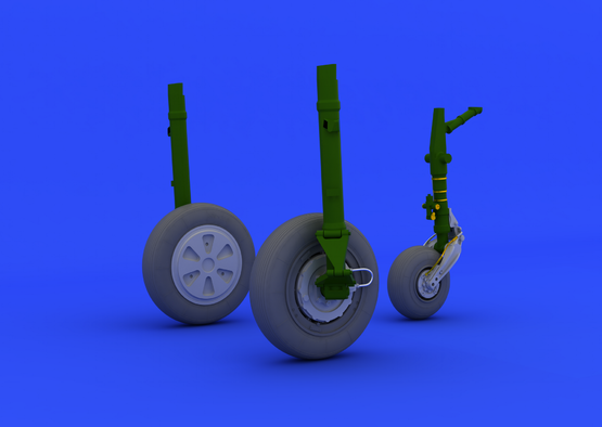 MiG-21PFM wheels 1/48  - 2