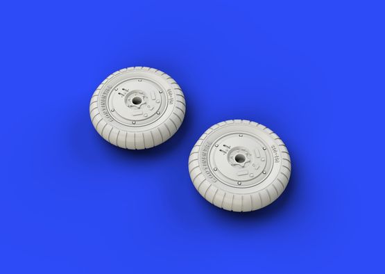 Bf 109G-6 wheels 1/48  - 2