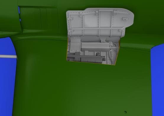 Fw 190A wingroot gun bays 1/48  - 2