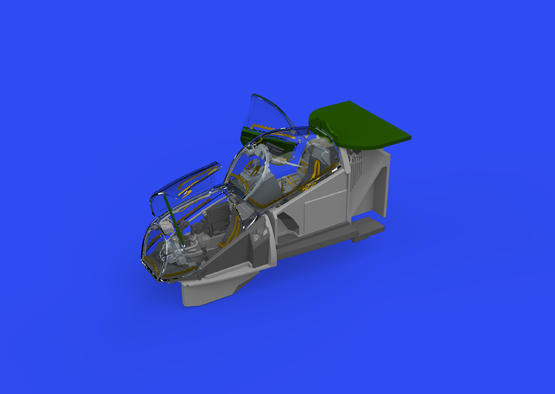 Mi-24V tyrkysový kokpit PRINT a SPACE 1/48  - 2