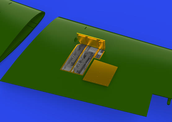 FM-1 gun bays PRINT 1/48  - 2