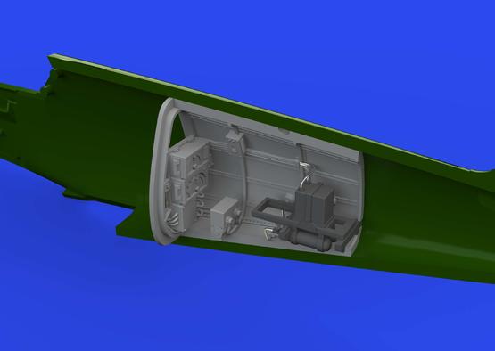 Bf 109F radiostanice PRINT 1/72  - 2