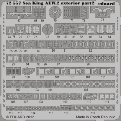 Sea King AEW.2 exterior 1/72  - 2