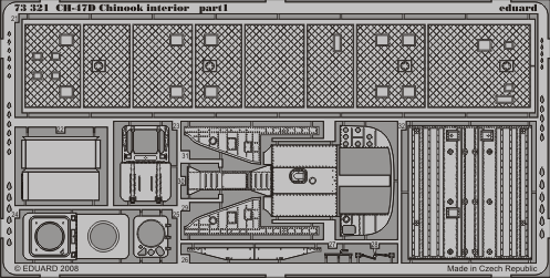 CH-47D Chinook interior S.A. 1/72  - 2