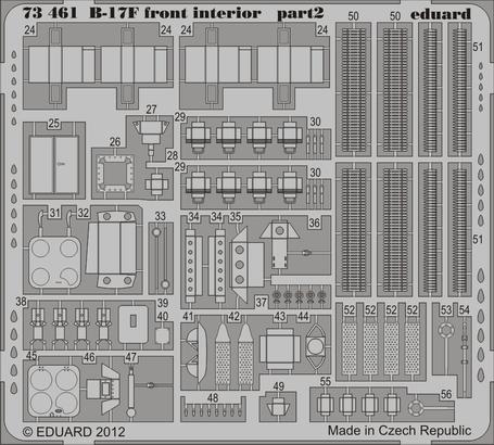 B-17F front interior 1/72 1/72  - 2