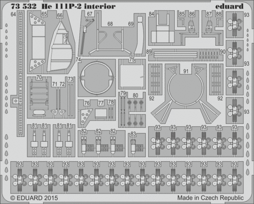 He 111P-2 interior S.A. 1/72  - 2