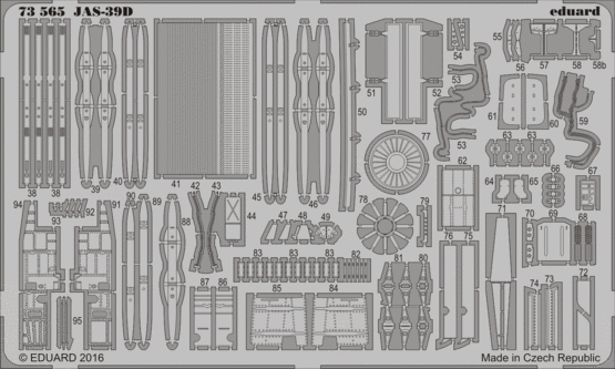 JAS-39D 1/72  - 2