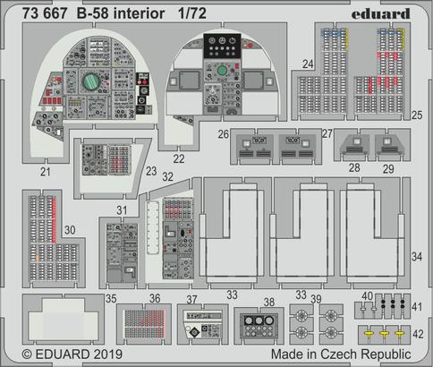 B-58 interior 1/72  - 2