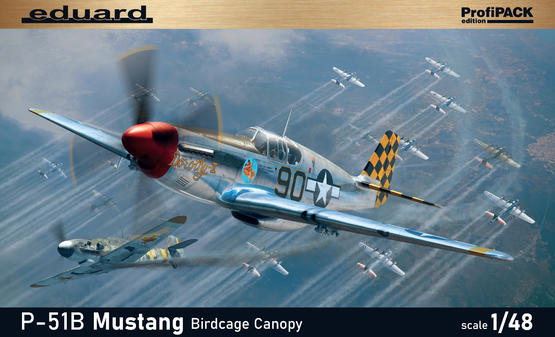 P-51B Mustang Birdcage canopy 1/48  - 2