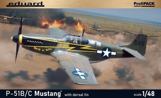 P-51B/C Mustang se záďovým stabilizátorem 1/48  - 2