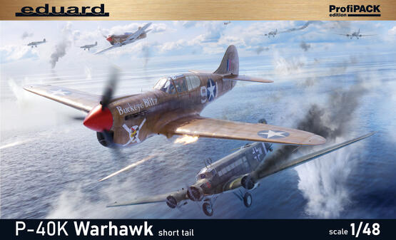 P-40K s krátkým trupem 1/48  - 2