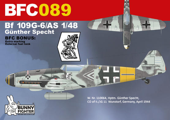 Bf 109G-5/AS Günther Specht 1/48  - 2