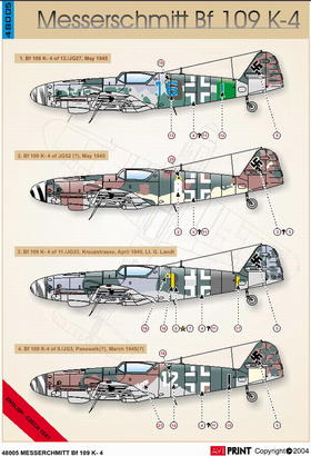 Me 109 K-4 1/32  - 2