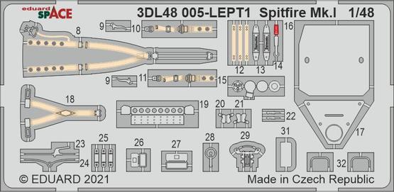 Spitfire Mk.I early SPACE 1/48  - 2