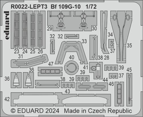 Bf 109G-14/AS PE-set 1/72  - 2