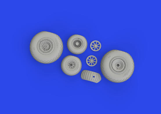 B-24J wheels 1/48  - 3