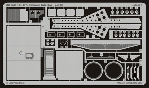 CH-47A Chinook interior 1/35  - 3