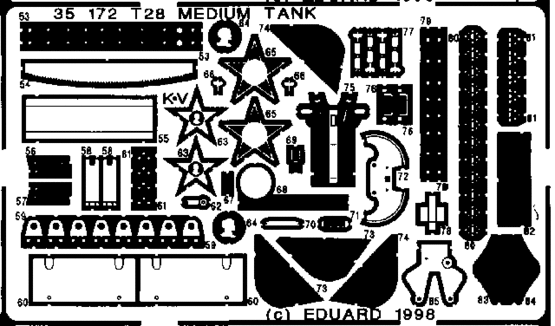 T-28 Medium Tank 1/35  - 3