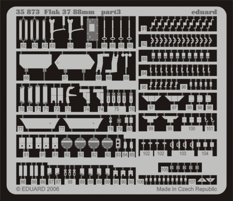 Flak 37 88mm 1/35  - 3