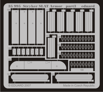 Stryker slat armour 1/35  - 3