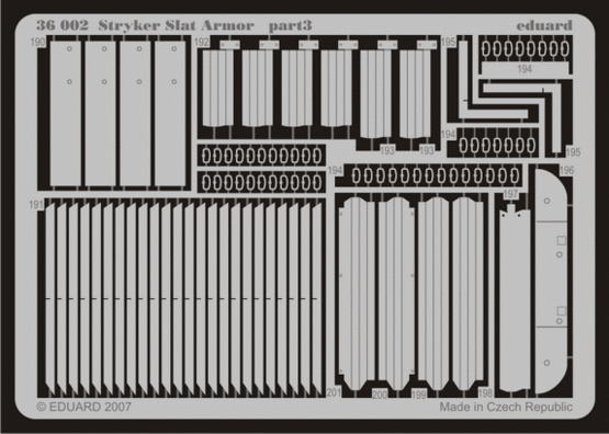 Stryker slat armour 1/35  - 3