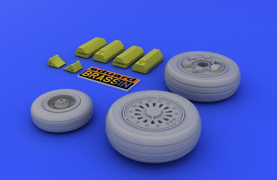 F-16 early wheels 1/48  - 3